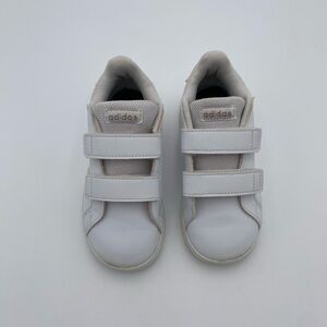 Adidas Kids White Iridescent Sneakers